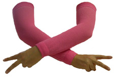 Wholesale Solid Bubble Gum Pink Arm Warmer - Your Online Source for Wholesale Arm Warmer