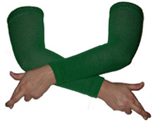 Wholesale Solid Green Arm Warmer - Your Online Source for Wholesale Arm Warmer