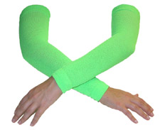 Wholesale Solid Neon Green Arm Warmer Solid Neon Green Leg Warmer