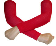 Wholesale Solid Red Arm Warmer Solid red Leg Warmer